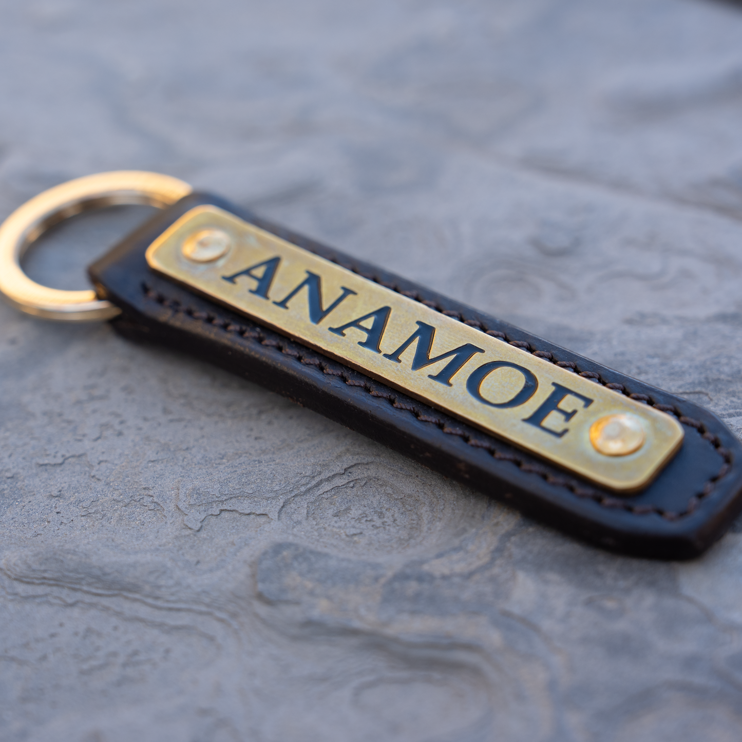 Anamoe Leather Keyring